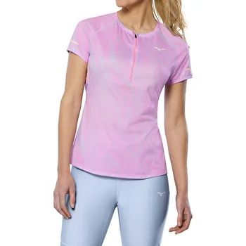 Běžecké oblečení Běžecké tričko Mizuno Graphic Trail Tee J2GAB20666 Velikost textilu: M