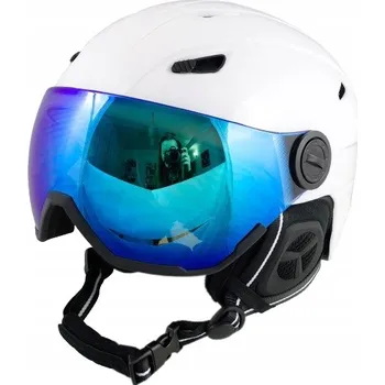 LYŽAŘSKÁ PŘILBA S VIZÍREM A REVO LYŽAŘSKÝMI BRÝLEMI SHIFT, SNOWBOARDOVÁ PŘILBA L +