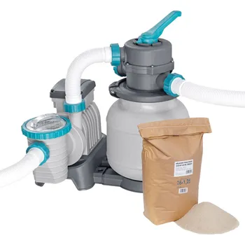 Bestway 58497 Písková filtrace PROFI EVO 6056 l/hod s filtračním pískem 25 kg