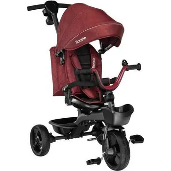 Dětská tříkolka Lionelo Kori Tříkolka 2v1 Red Burgundy 2021