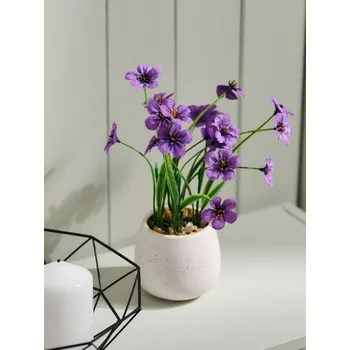 umělá květina Sinsay - Dekorativní rostlina v květináči - fialová - 310IN-44X - 310IN-44X-ONE