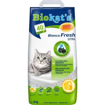 Podestýlka BIOKATS BIANCO FRESH EXTRA 8 kg