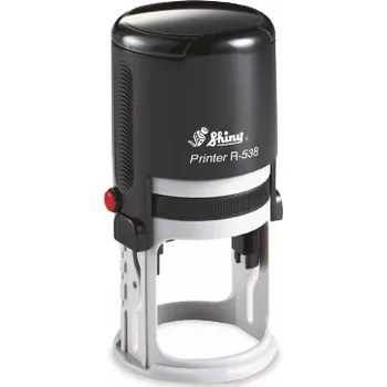 Razítko Kulaté razítko Shiny R-538 Printer Line, vlastní text Ø 38 mm *Barva strojku: Černá
