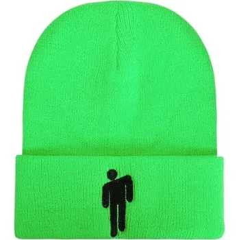 Čepice Zimní čepice | čepice Billie Eilish - fosforová zelená
