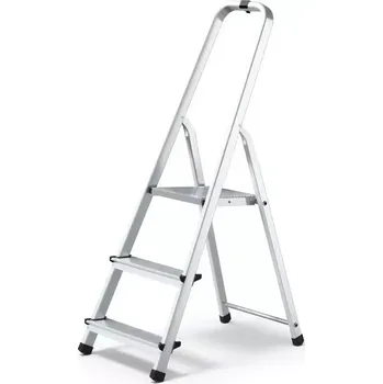Schůdek Hliníkové schůdky 3 stupně, jednostranné DRABEST ALD3 HOME