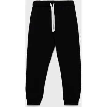 Dětské bavlněné tepláky United Colors of Benetton 3J70GF010.P.NOS černá 99X, vel. 116