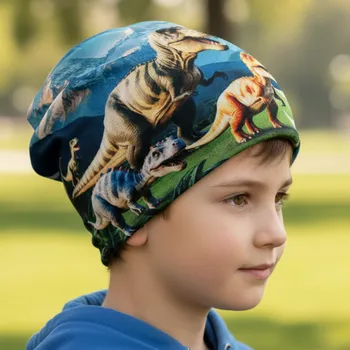 Čepice Chlapecká funkční čepice Bruno Dino modrá B208 Dráče