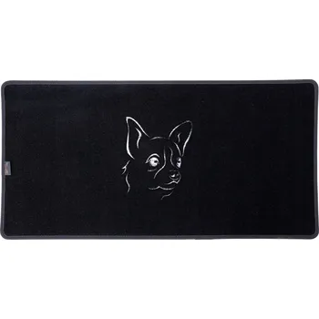 Miska pro psa Textilní podložka pod misku (cestovní) Max-Dywanik černá 1 l