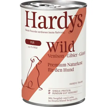 Krmivo pro psa 6x400g Hardys Pure zvěřina vlhké krmivo pro psy