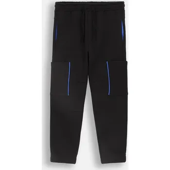 Chlapecké kalhoty Dětské tepláky Coccodrillo ZC4120202FBK černá 99X, vel. 104