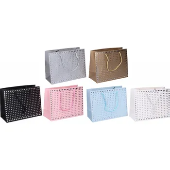 Dárková taška Dárková taška S 23x18x10 cm Celorok Barvy: černá