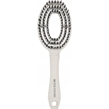 kartáč na vlasy Kartáč na vlasy Sister Young Coco bílý