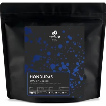Mohaji Káva Honduras SHG EP Capucas Způsob přípravy: Zrnková, Velikost balení: 150 g