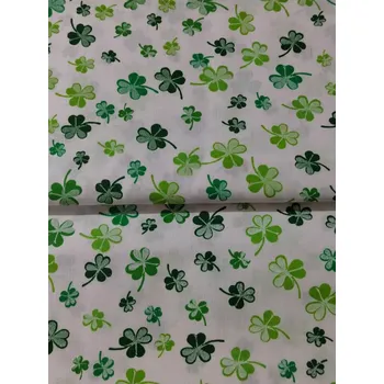 Bavlněná látka / plátno trojlístek