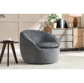 Masážní křeslo Otočné relaxační křeslo SALENI Dekorhome