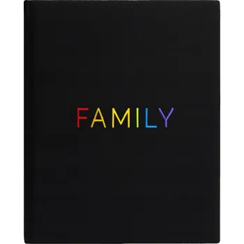 Fotoalbum Tradiční fotoalbum 40 stran rodinné černé jako dárek