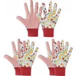 6x ZAHRADNICKÉ RUKAVICE 3 PÁRY OCHRANA PROTI TRNŮM PRODYŠNÉ DO ZAHRADY