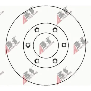 Brzdový kotouč A.B.S. 17015 Brzdový kotouč