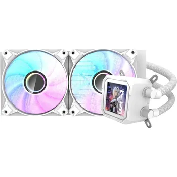 Počítačové chlazení Vodní chladič CPU Darkflash DV240S (bílý)