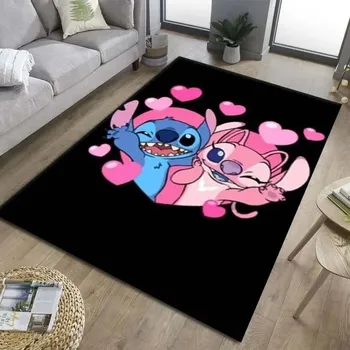Dětsný nábytek Velký koberec s motivem Lilo a Stitch - 40x60cm(,10