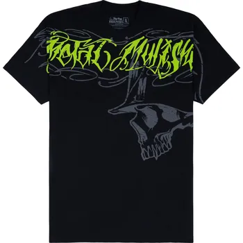 Pánské tričko Tričko METAL MULISHA ROBBER TEE Barva: Černá, Velikost: XL