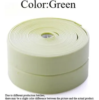 Lepicí páska Vodotěsná těsnící páska pvc do koupelny | samolepicí páska - 2.2cm,Zelená,2m