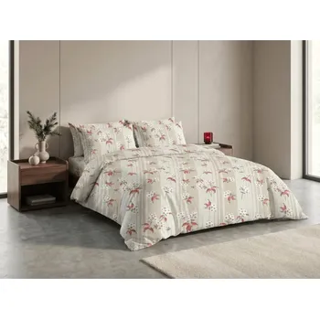 Bytový textil Povlečení z mikrovlákna VIVONNA béžové Rozměr povlečení: 70 x 90 cm | 140 x 200 cm