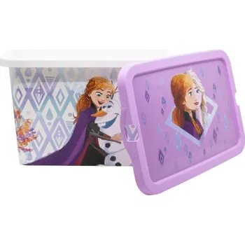 Úložný box Plastový úložný box Frozen - klikací víko, 13 l, 03355