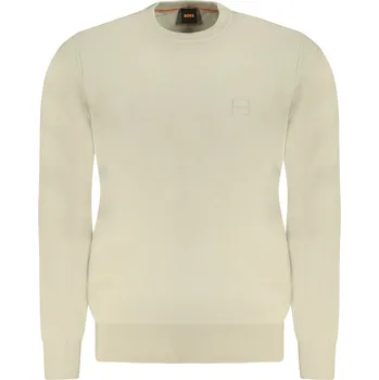 Pánský svetr Pánský béžový svetr HUGO BOSS Boss krémová 3359299