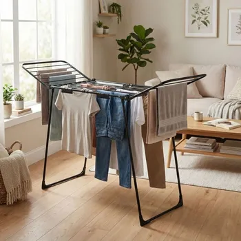 Sušák na prádlo Výsuvný sušák na prádlo s velkou sušící plochou 27 m