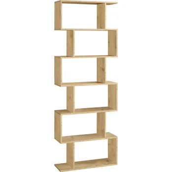 Obývací pokoj Knihovna TAYLOR ARTISAN 6 polic, 70x190 cm