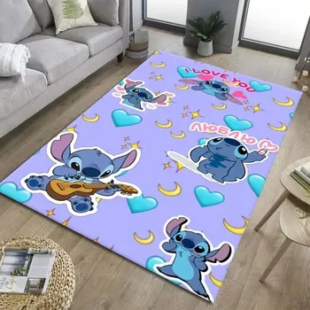 Dětský pokoj Velký koberec s motivem Lilo a Stitch - 90x130cm,12