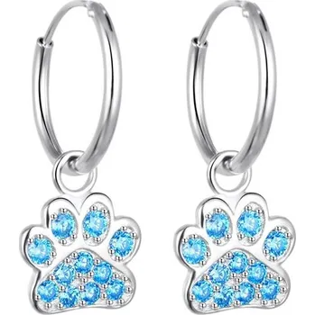 Náušnice Agato Náušnice se zirkony AGT-ED012KBL (Ag925/1000, 2,48 g)