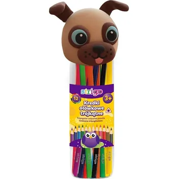 Kresba Pastelky Pes 12 barev STRIGO