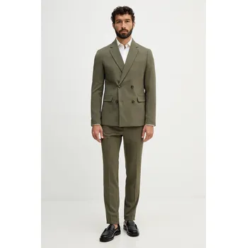 Pánský oblek Oblek Lindbergh 30.61040DB zelená 91X, vel. 56