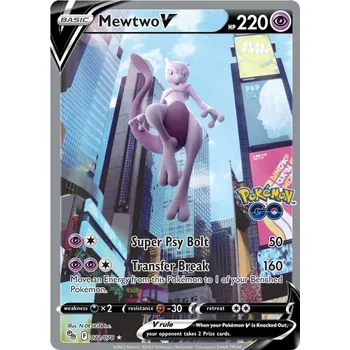 Karetní hra Mewtwo V 072/078 - Pokémon GO