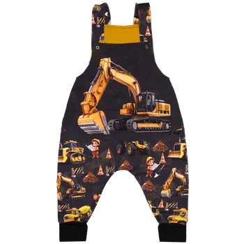 Rostoucí lacláčky - Šéf na stavbě - bagr Velikost: 86