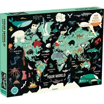 Puzzle Mudpuppy Puzzle Váš svět 1000 dílků