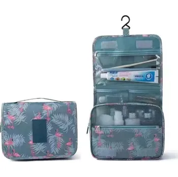 Kosmetická taška Voděodolná kosmetická taška na cesty s organizérem - 3