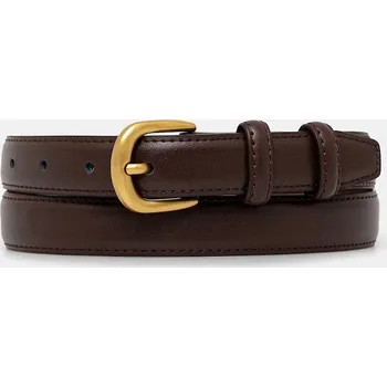 Opasek Kožený pásek Answear.LAB BL5.A.cjk hnědá 88X, vel. ONE SIZE