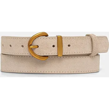 Opasek Semišový pásek Answear.LAB BZ.9.cjk béžová 01X, vel. ONE SIZE