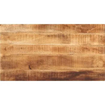 Psací stůl OMAXI Stolní deska 100x70x2,5 cm obdélníková hrubé mangovníkové dřevo 100732