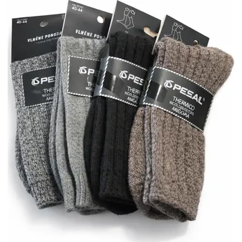 Dámské ponožky xcena Vlněné ponožky zdravotní 3+1 Velikost: 39-42