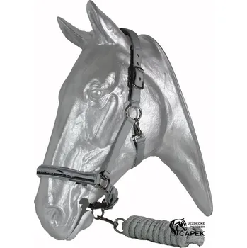 Ohlávka a vodítko Kentaur -FLEECE- - Fialová - Cob