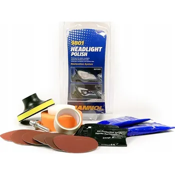 Sada na leštění světlometů Mannol 9801