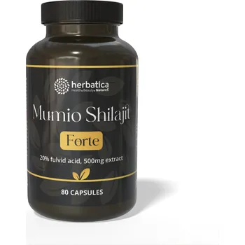 Mumio Shilajit Forte - 80 kapslí - Herbatica
