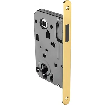 Dveřní kování Magnetický zámek 3598 PZ 85 mm OLV leštěná mosaz