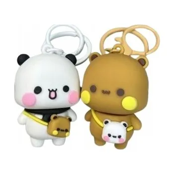 Obraz Sada 2 přívěsků na klíče Bubu a Dudu – roztomilí medvídci pro pár nebo přátele