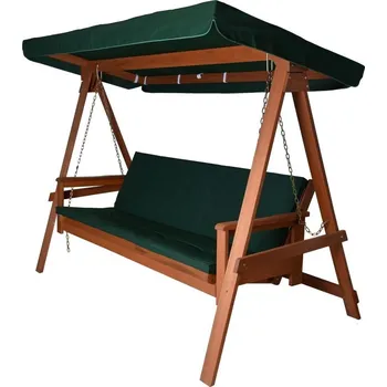 Zahradní houpačka Rojaplast VEGAS LUX zahradní houpačka dřevěná