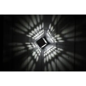 Nástěnné svítidlo LED nástěnné svítidlo 3W SQUARE WHITE BÍLÉ